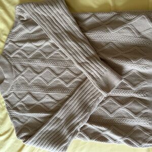 aelfric eden 90s retro cable knit sweater